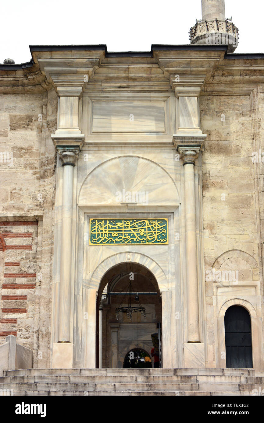 La moschea di Laleli, Tulip moschea, Laleli Camii, Istanbul, Turchia Foto Stock