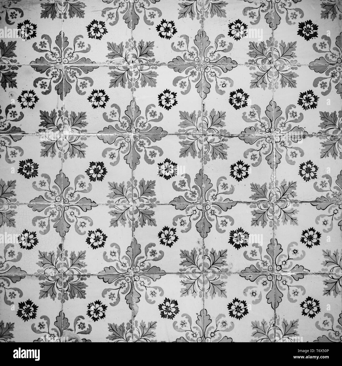 Vintage di piastrelle di ceramica, sfondo perfetto modello colorato Foto Stock