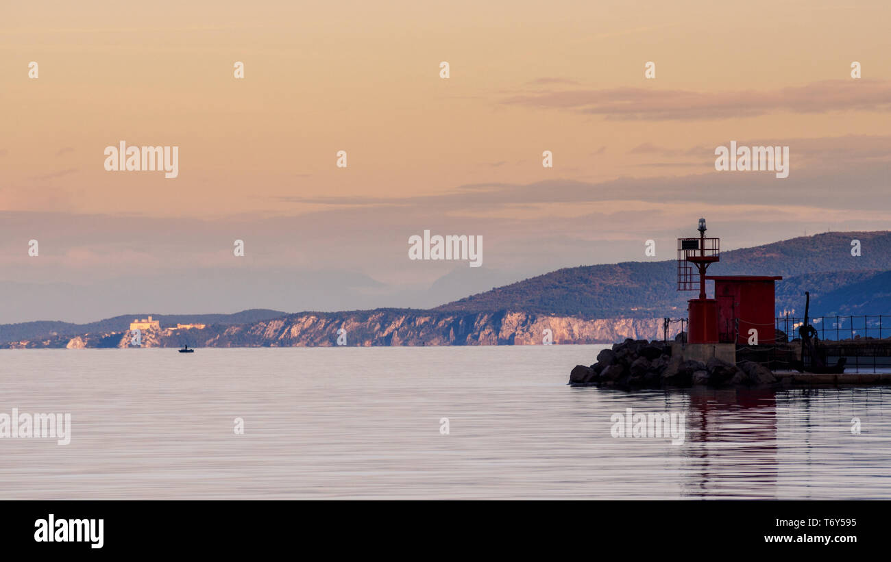 Golfo di Trieste Foto Stock