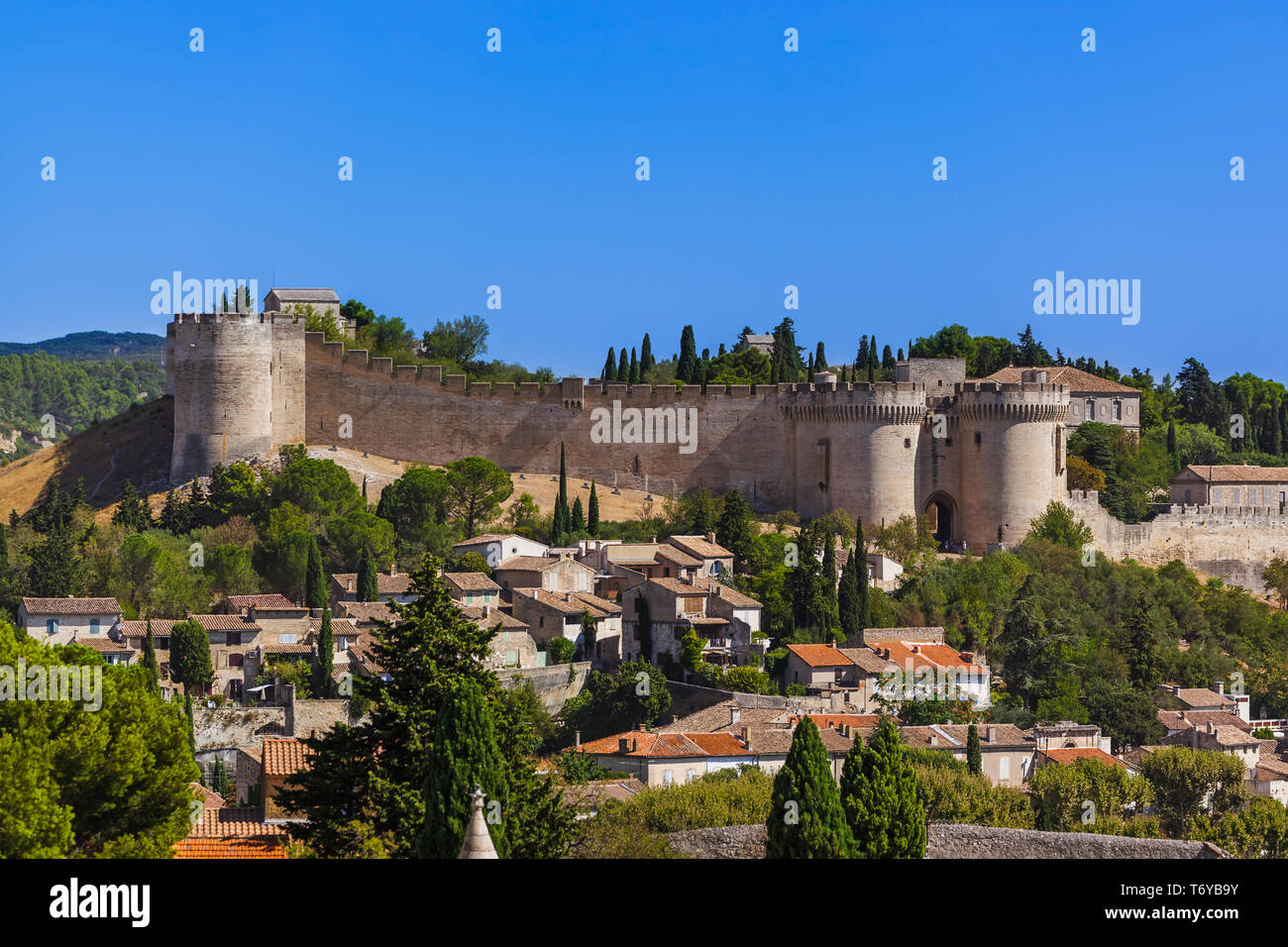 Fort Saint-Andre in Avignon - Provence Francia Foto Stock