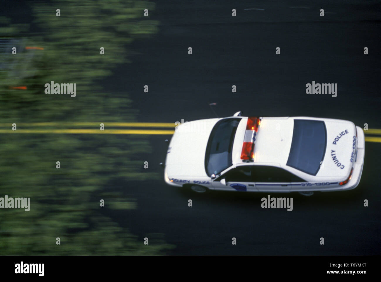 1991 storica contea CHEVROLET CAPRICE pattuglia di polizia (©GENERAL MOTORS CORP 1990) Foto Stock