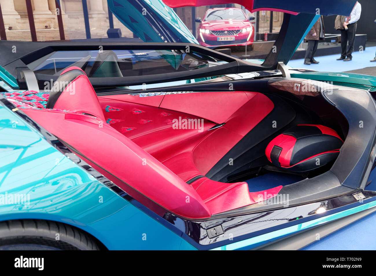 Parigi, Francia. 31 gennaio, 2019. DS E-tesa FE 19 al 34th International Automobile Festival, 2019. Credit:Veronique Phitoussi/Alamy Stock Photo Foto Stock