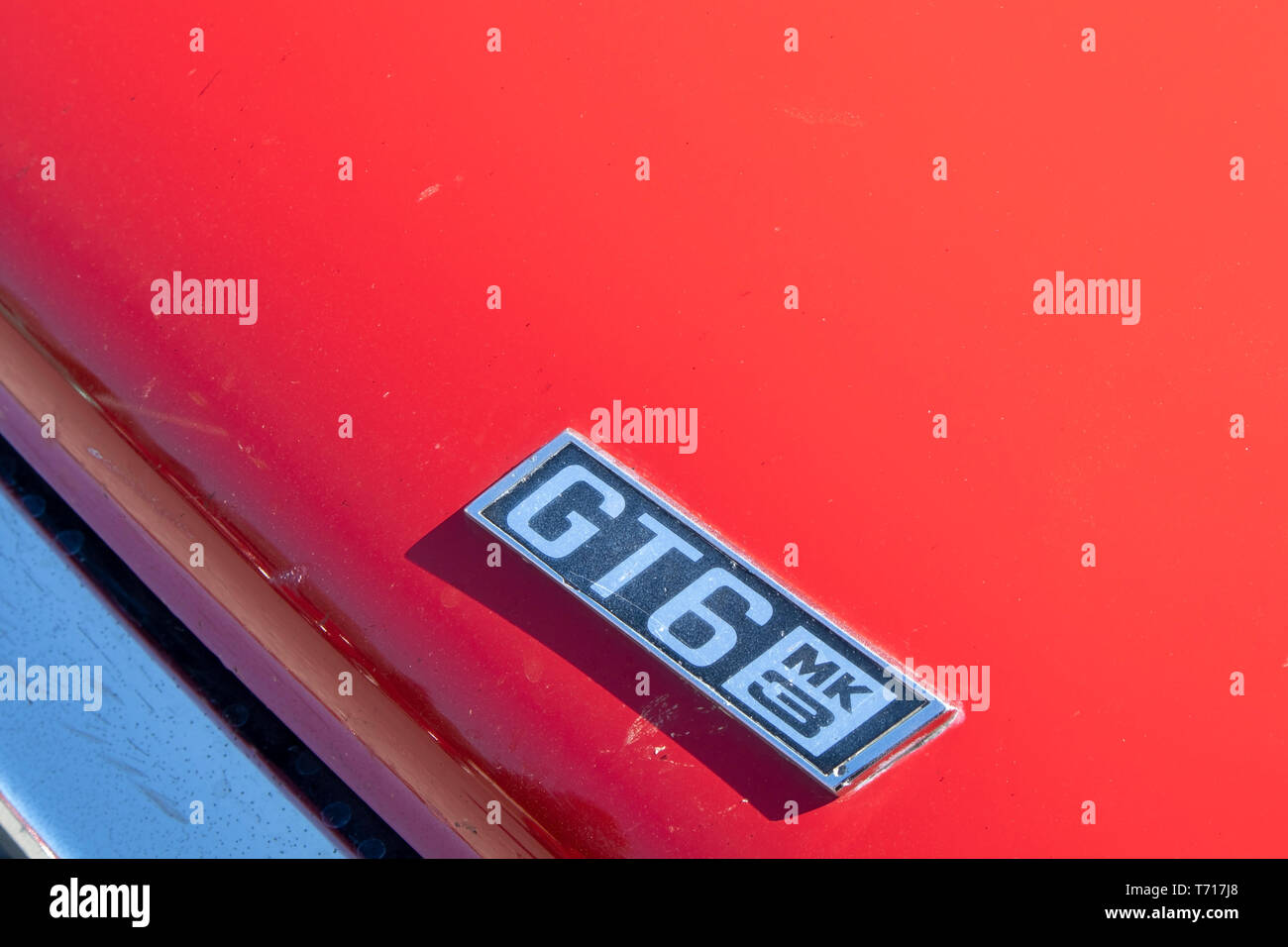 Anni Settanta Triumph GT6 Mark III Foto Stock