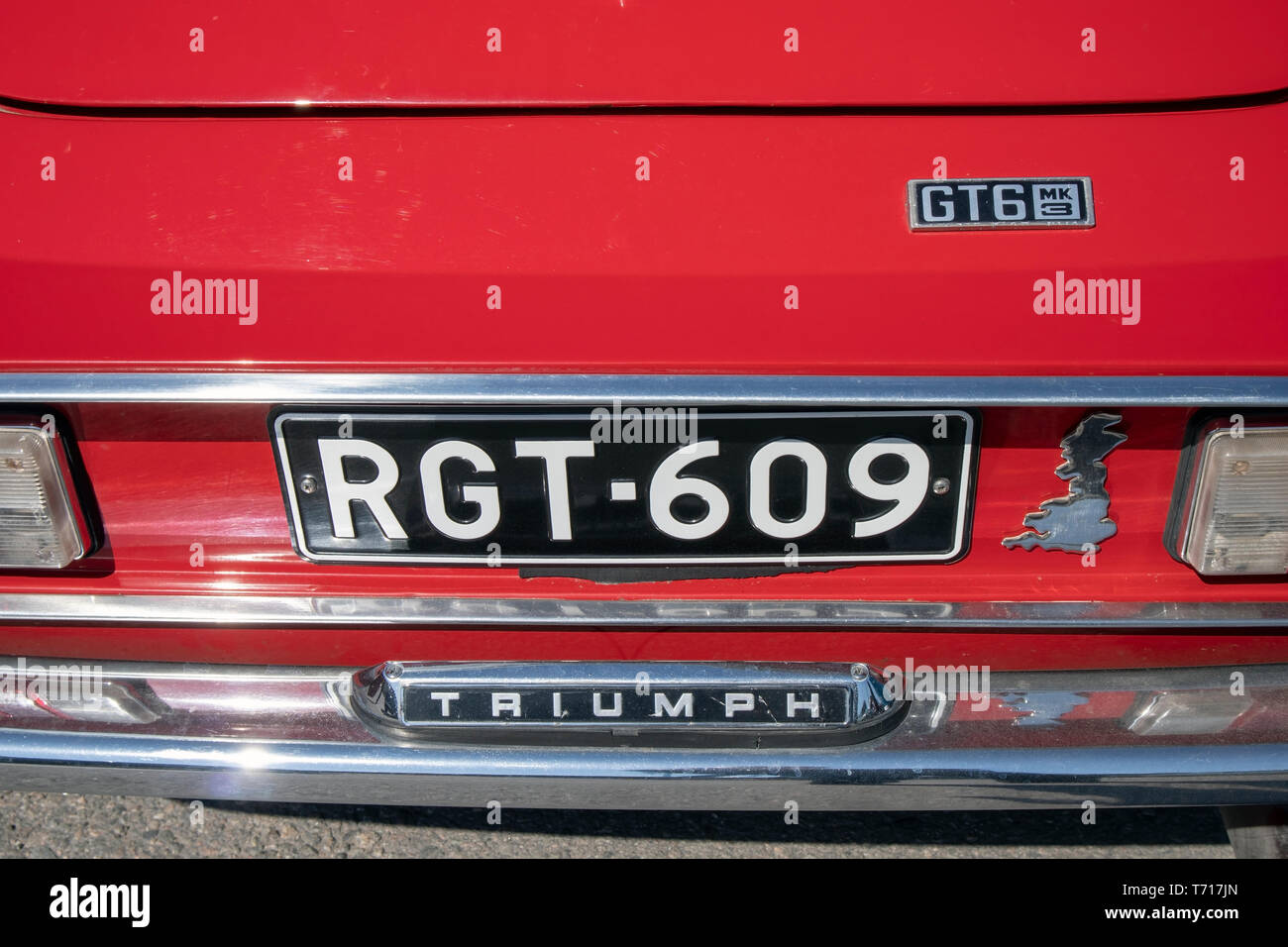 Anni Settanta Triumph GT6 Mark III Foto Stock