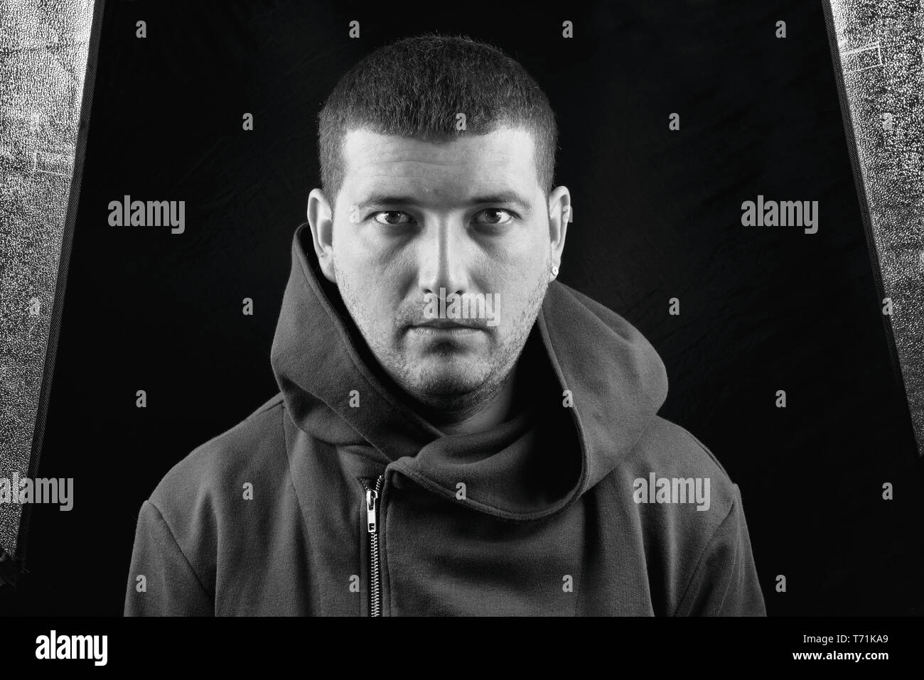 Ritratto di un uomo Foto Stock