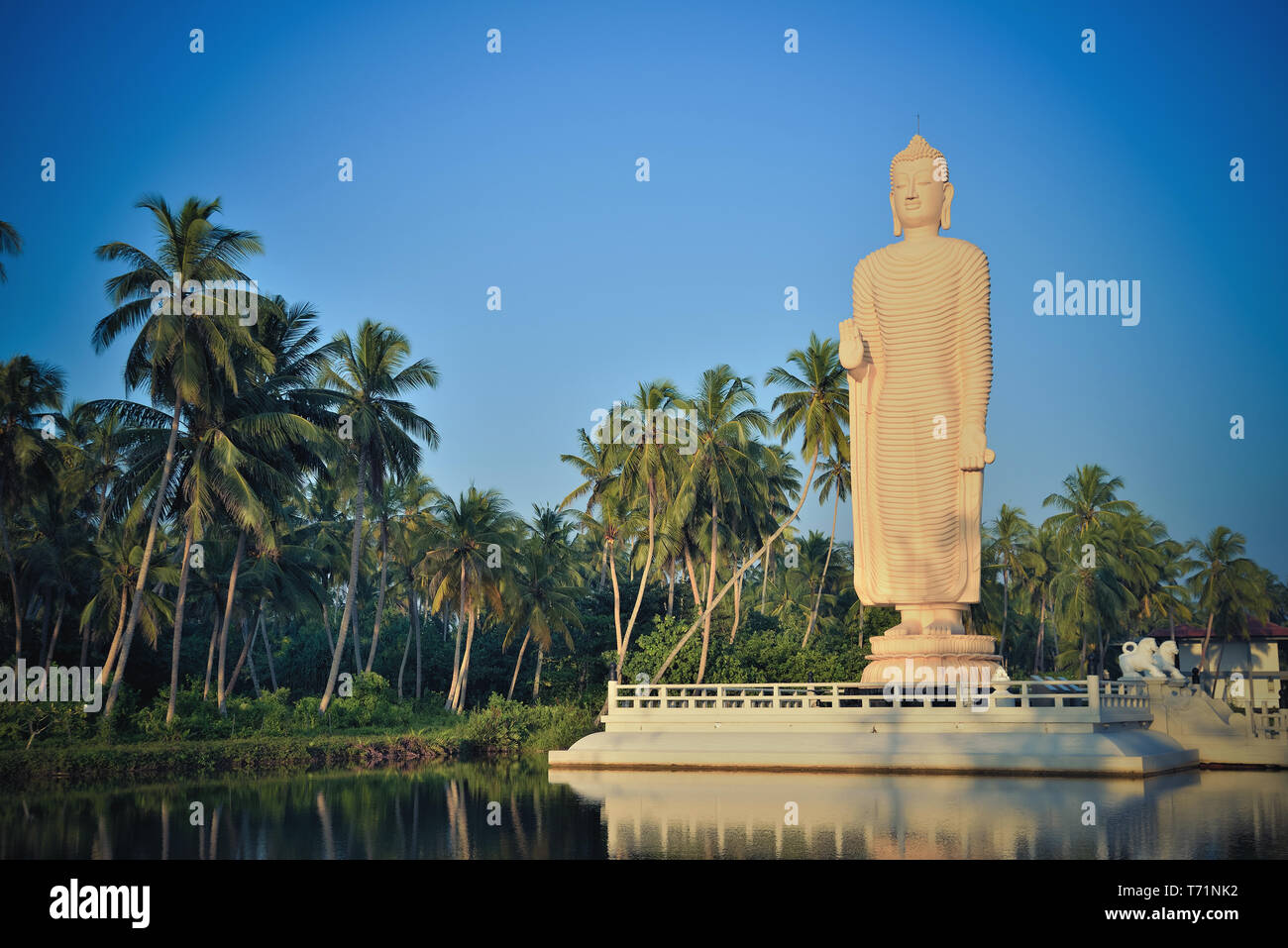 Tsunami Memorial nello SRI LANKA Foto Stock