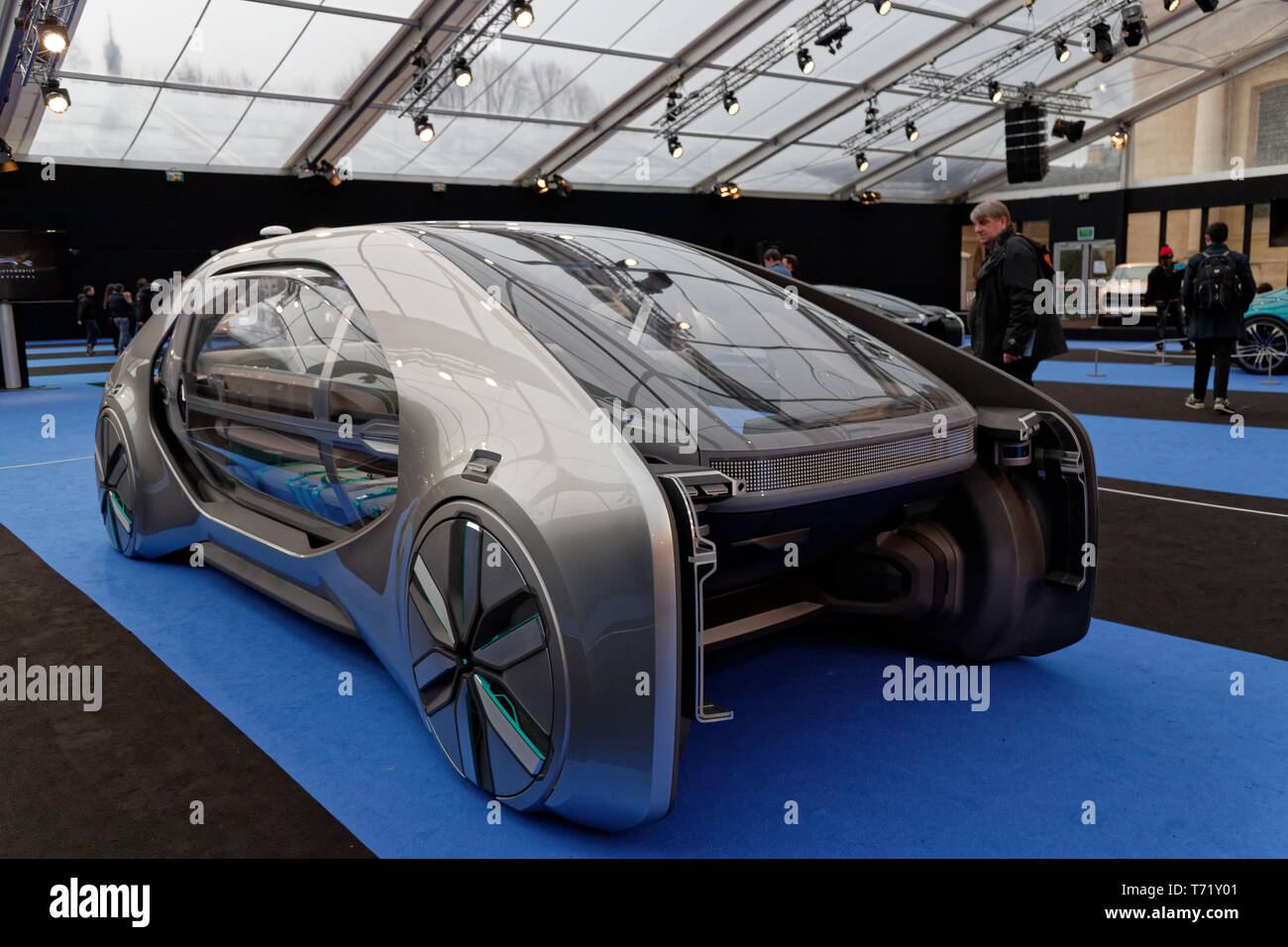 Parigi, Francia. 31 gennaio, 2019. Renault EZ-GO alla 34th International Automobile Festival , 2019.©:V Phitoussi/Alamy Stock Photo Foto Stock