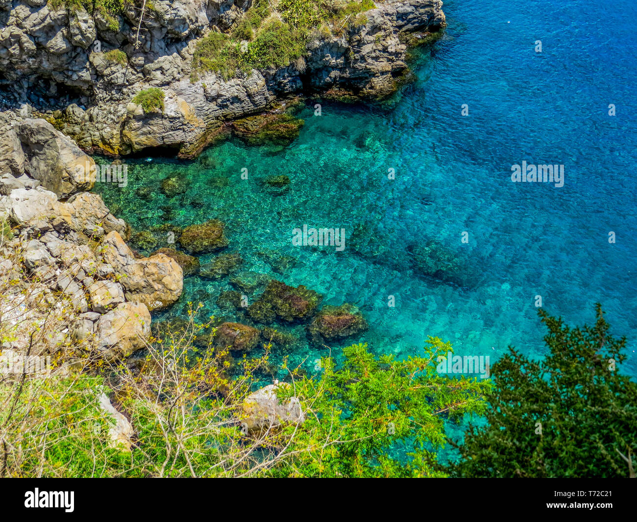 Lipari, Isole Eolie, Italia Foto Stock