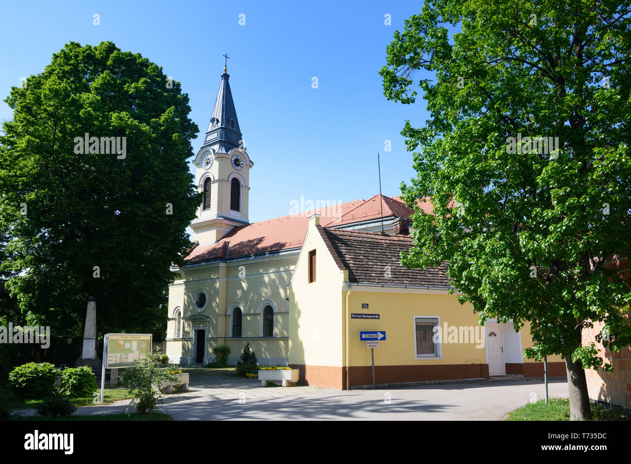 Tattendorf: chiesa di Wienerwald, Vienna Woods, Niederösterreich, Austria Inferiore, Austria Foto Stock