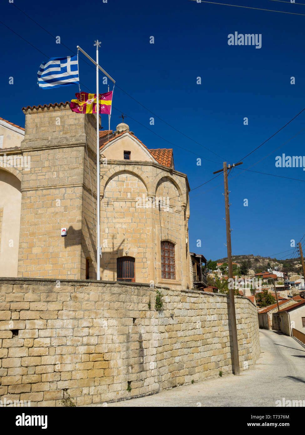Vouni frazione greco-ortodossa Chiesa Foto Stock