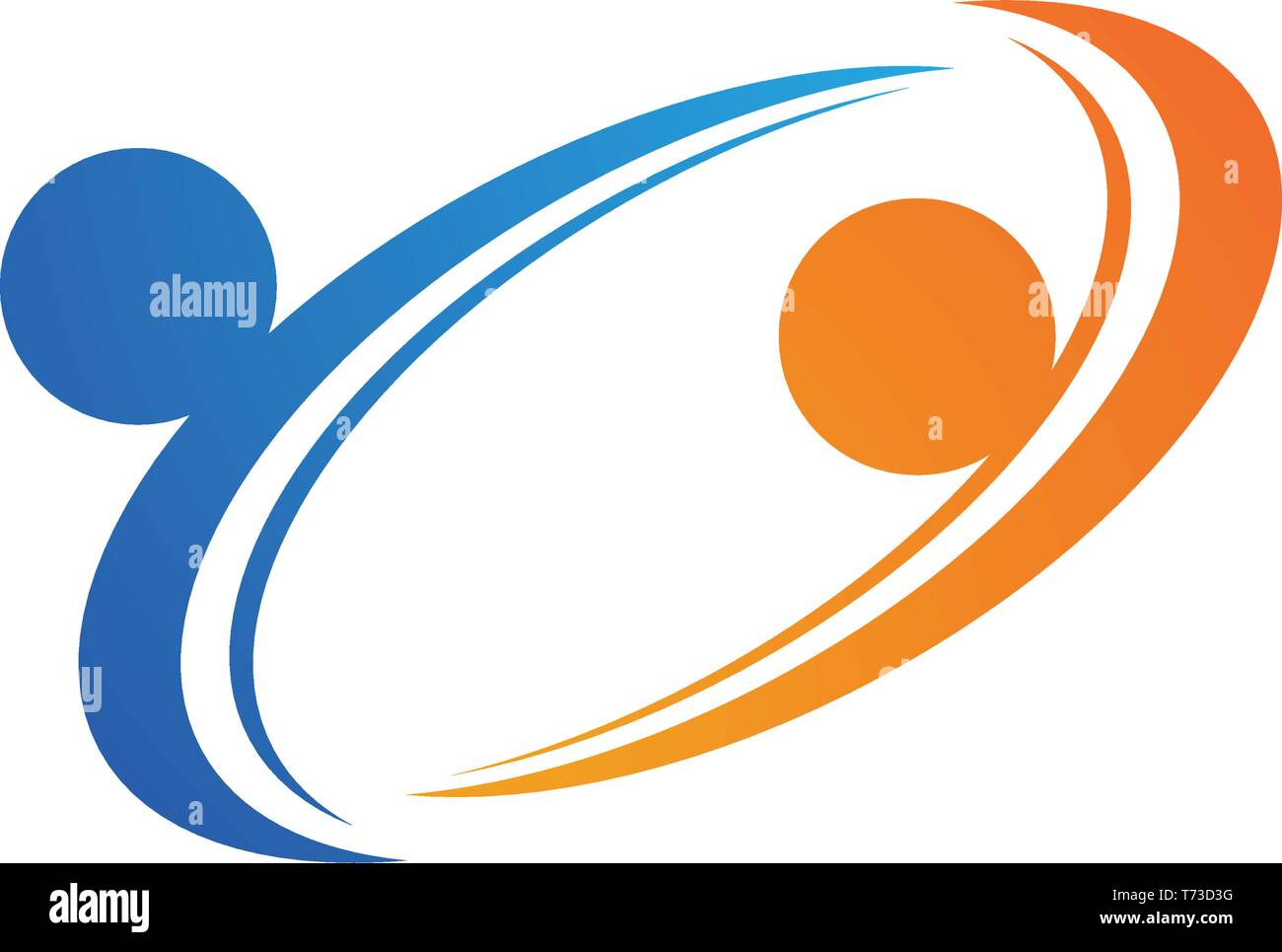 Family Care love logo e simboli modello Illustrazione Vettoriale