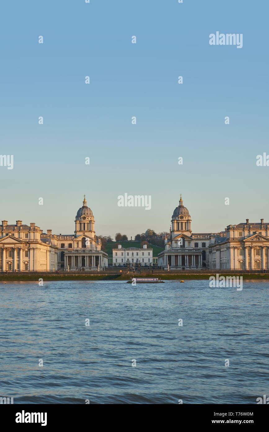 Royal Hospital di Londra Greenwich Foto Stock