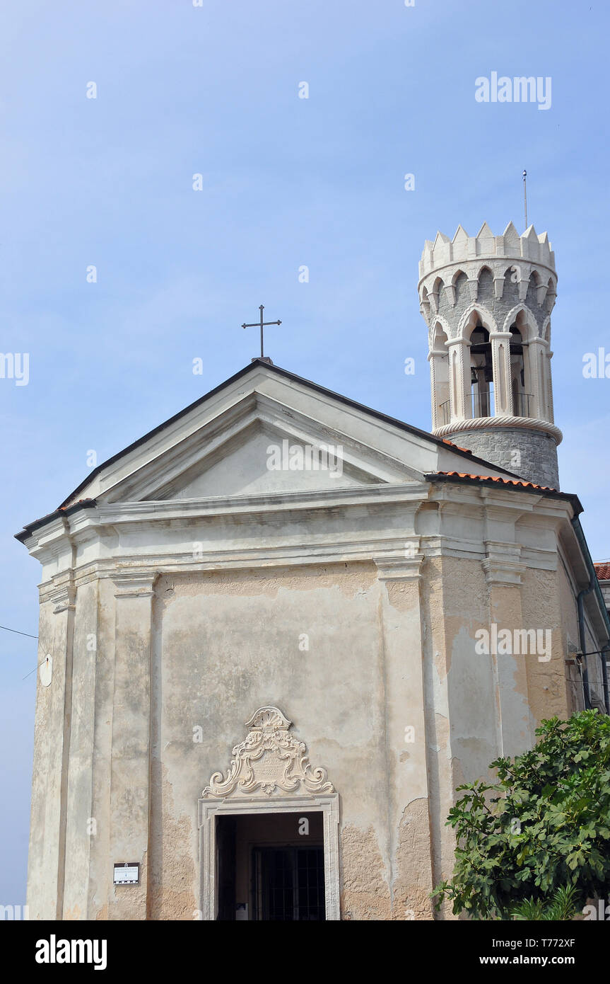 Chiesa di San Clemente, pirano, Slovenia, Szent Klement-templom Foto Stock