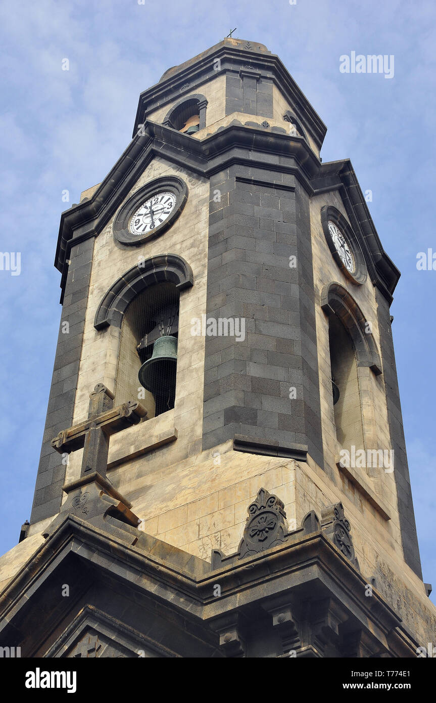 La Iglesia de Nuestra Señora de la Peña de Francia, Puerto de la Cruz, Tenerife, Isole Canarie, Spagna Foto Stock