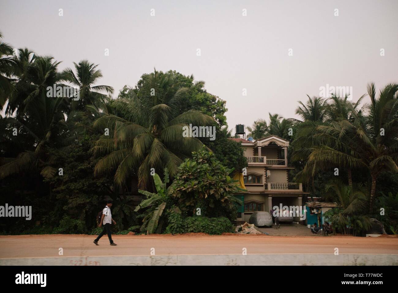 Viaggio in India - Goa - Anjuna foto recenti Foto Stock