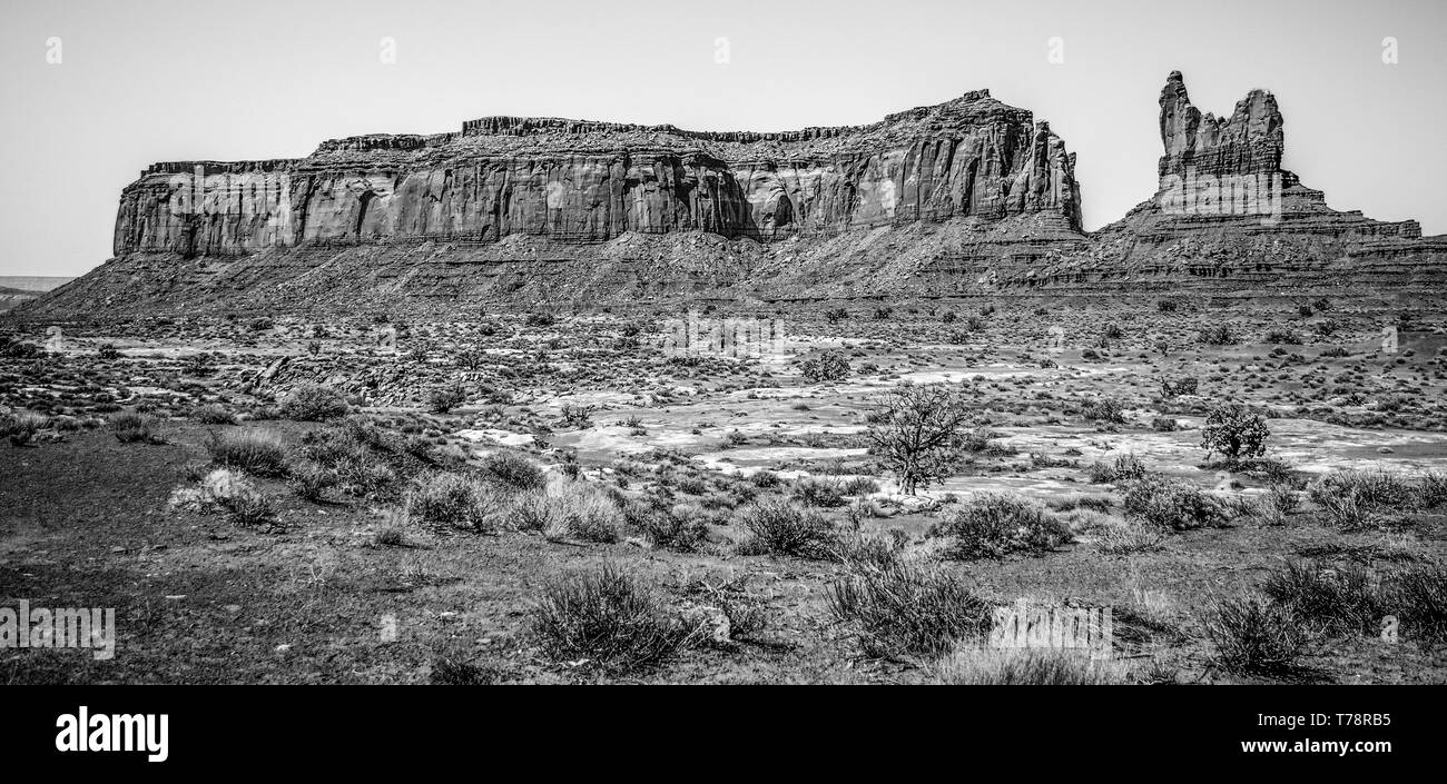 Il Monument Valley nello Utah Oljato Foto Stock