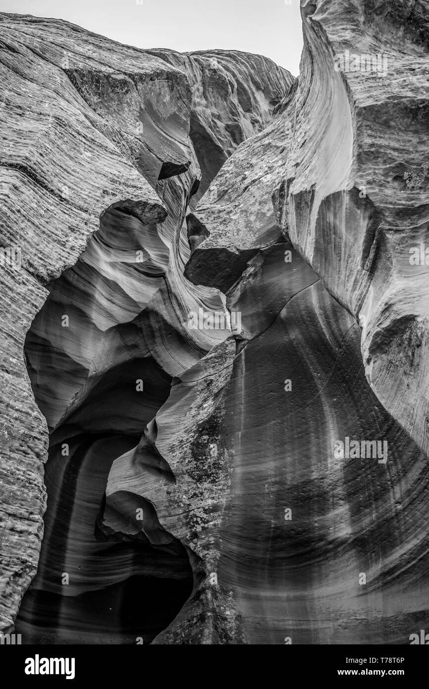 Ingresso superiore di Antelope Canyon Foto Stock