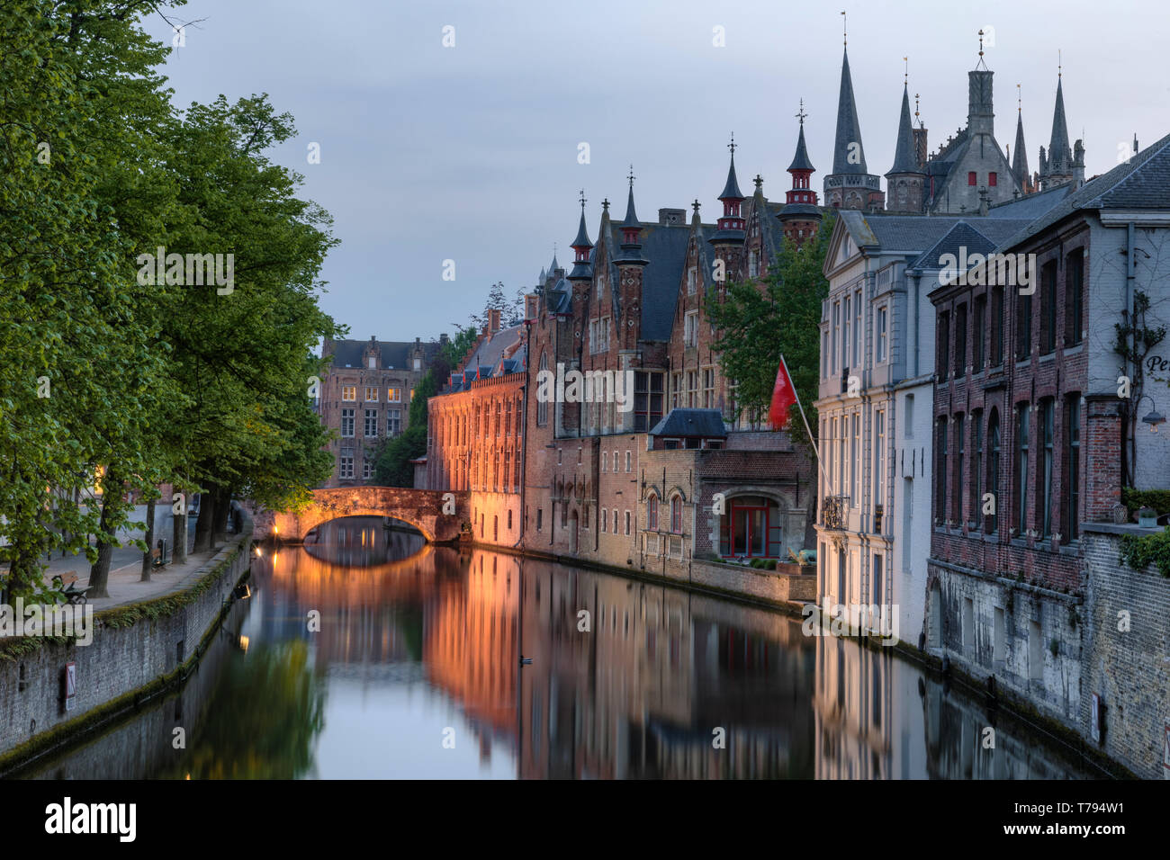 Brugge, Fiandre Occidentali, Belgio Foto Stock