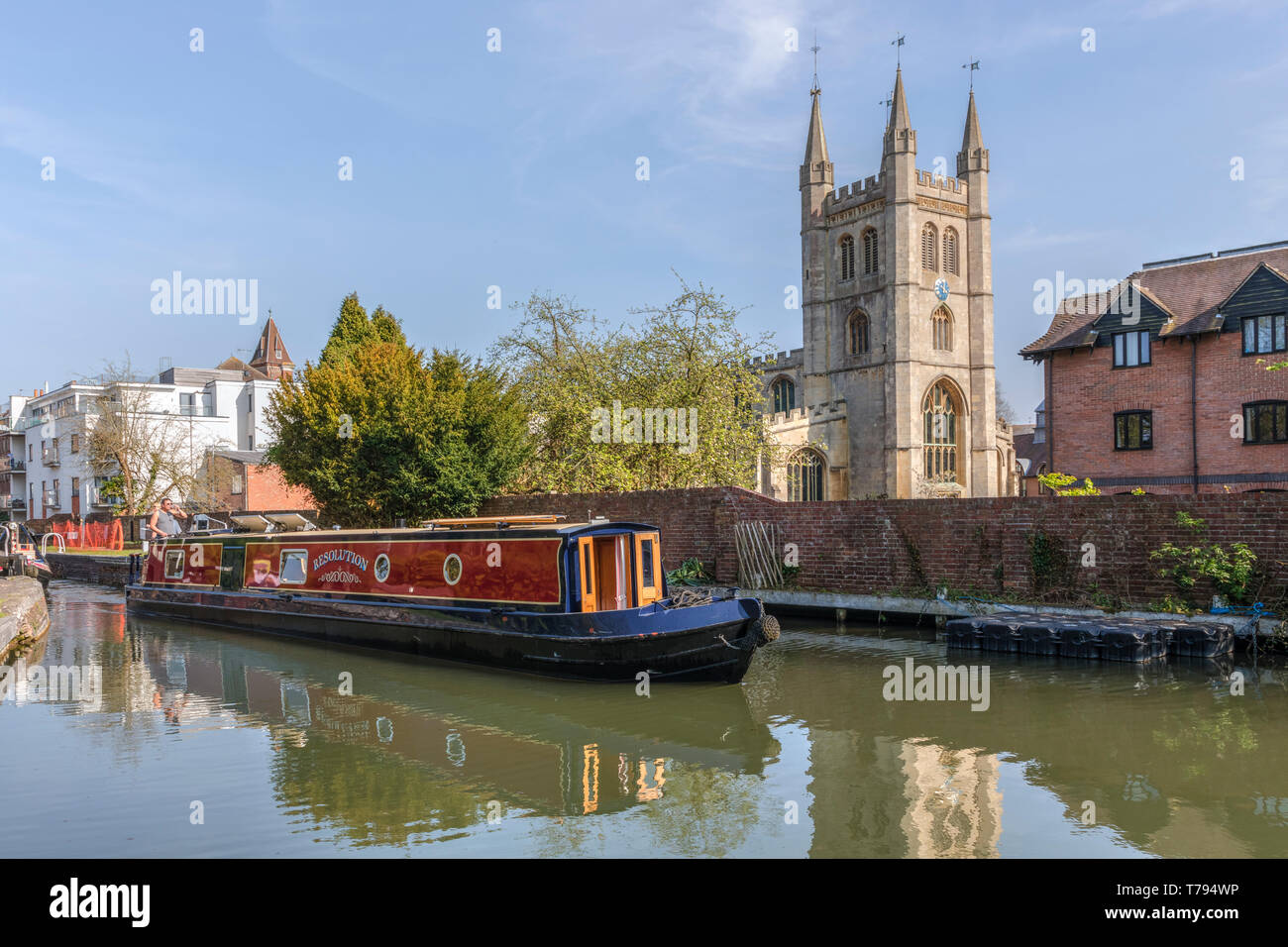 Newbury, Berkshire, Inghilterra, Regno Unito, Europa Foto Stock