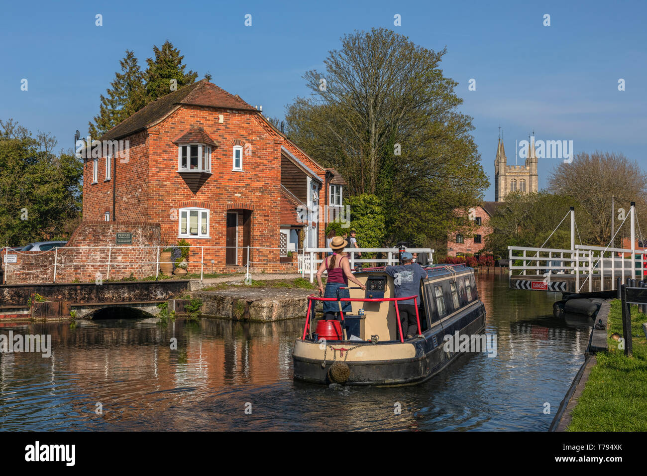 Newbury, Berkshire, Inghilterra, Regno Unito, Europa Foto Stock