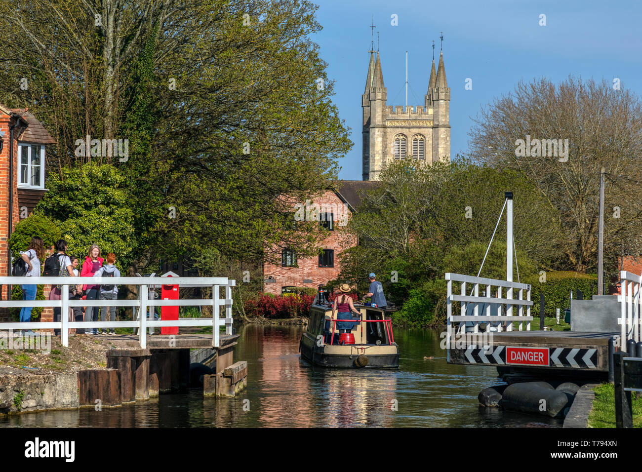 Newbury, Berkshire, Inghilterra, Regno Unito, Europa Foto Stock