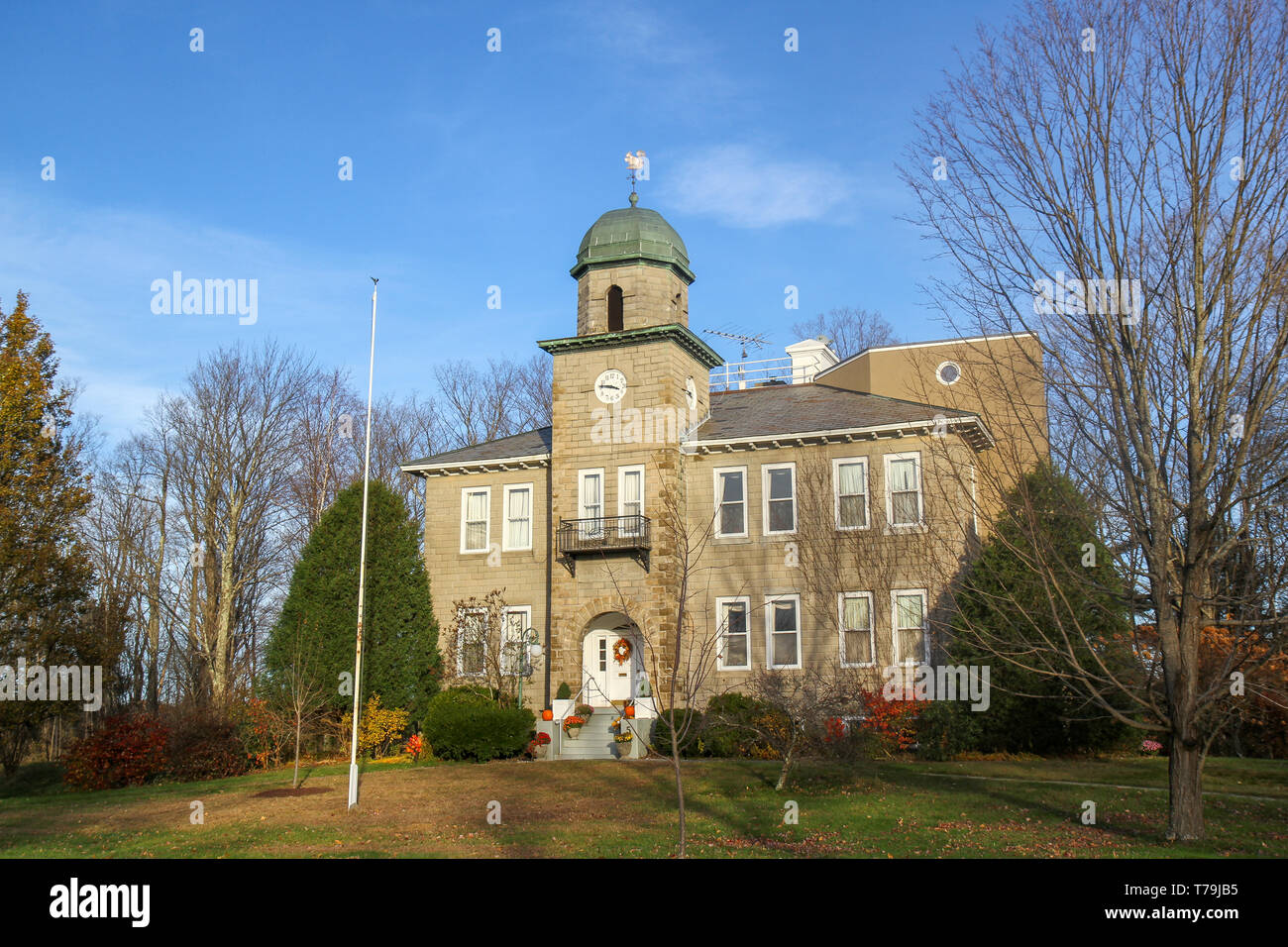 Nuova Accademia di Salem, Nuova Salem, Massachusetts, Stati Uniti Foto Stock