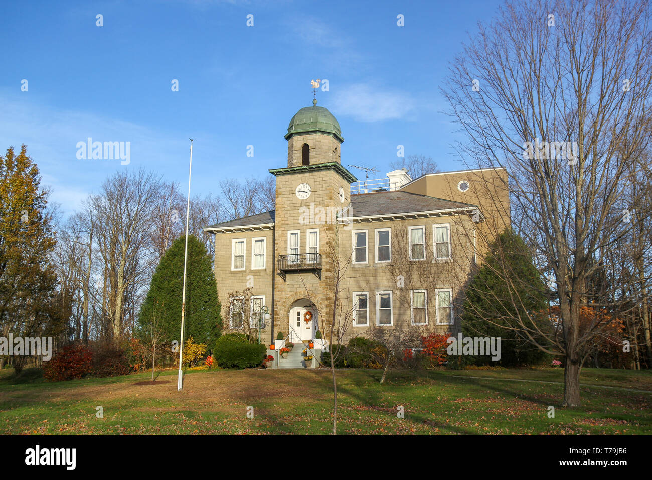 Nuova Accademia di Salem, Nuova Salem, Massachusetts, Stati Uniti Foto Stock