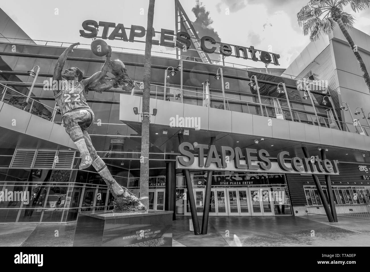 Staples Center presso il centro cittadino di Los Angeles - CALIFORNIA, STATI UNITI D'America - 18 Marzo 2019 Foto Stock
