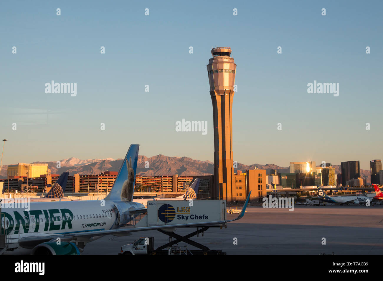 McCarren International Airport, Las Vegas, nanovolt Foto Stock