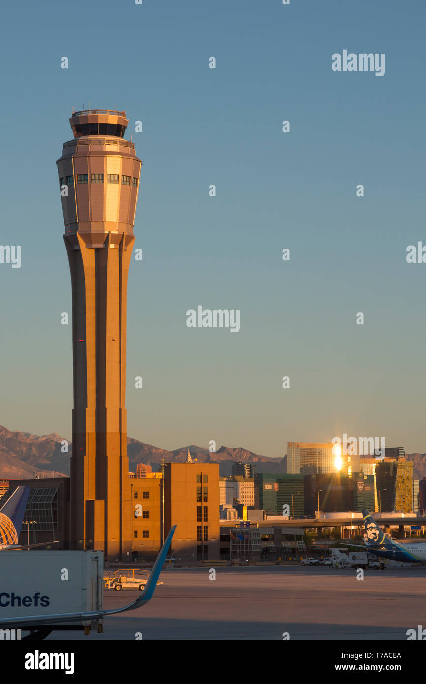 McCarren International Airport, Las Vegas, nanovolt Foto Stock