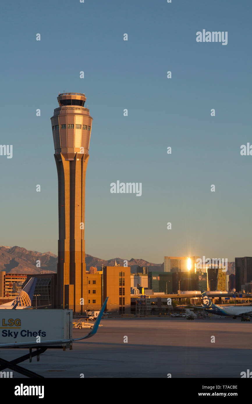 McCarren International Airport, Las Vegas, nanovolt Foto Stock