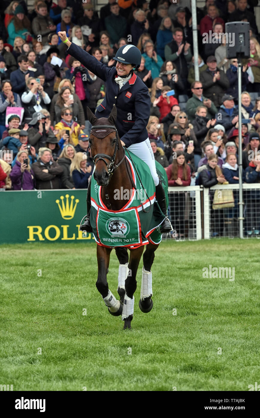Piggy francese vincitore del 2019 badminton cavalli prove maggio 2019 UK Foto Stock Piggy francese vincitore del 2019 badminton cavalli prove maggio 2019 UK Foto Stock