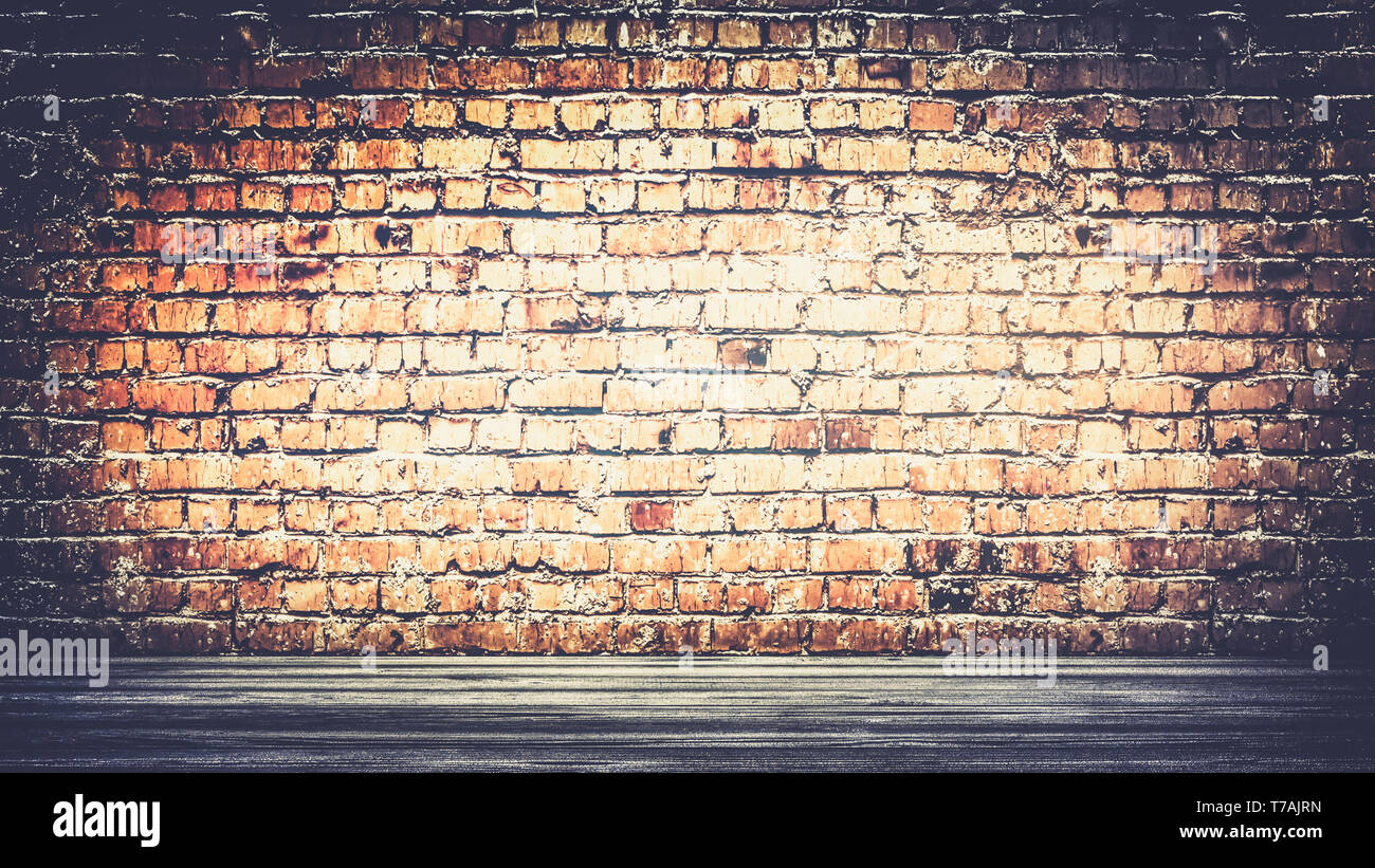 Vintage sfondo interiore. Il rendering 3D Foto Stock