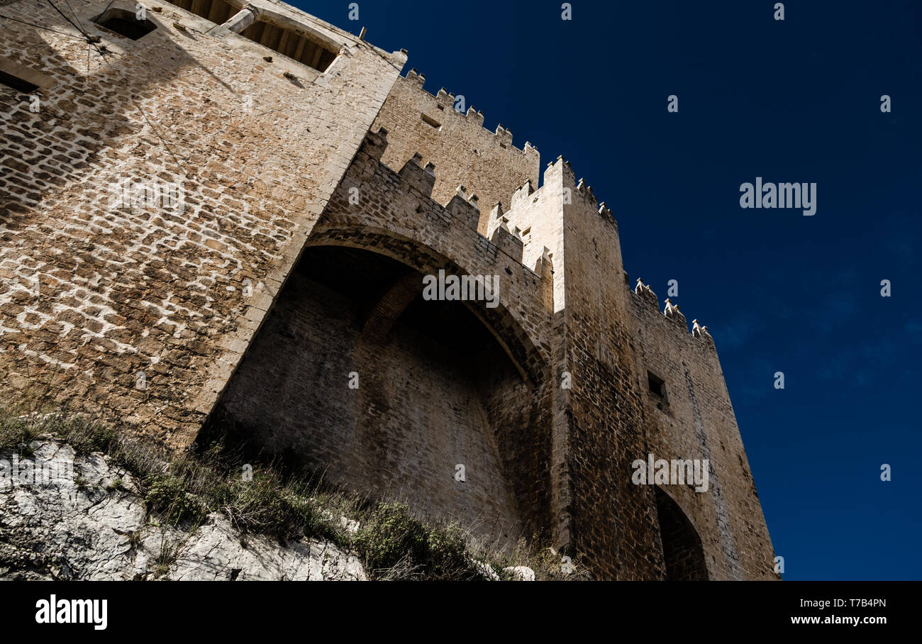 Castillo Vélez-Blanco in Andalucia, Espana Foto Stock