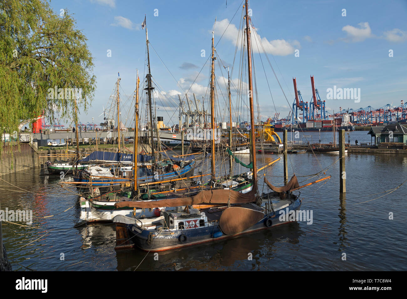 Museo-porto Oevelgoenne, Amburgo, Germania Foto Stock