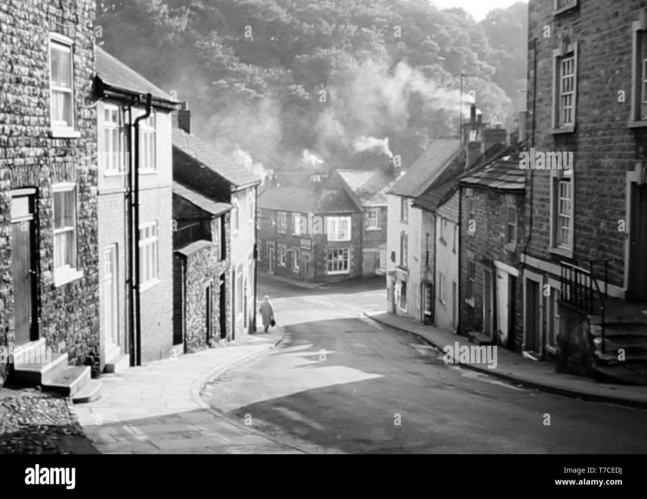 Richmond, Yorkshire nel 1968 Foto Stock