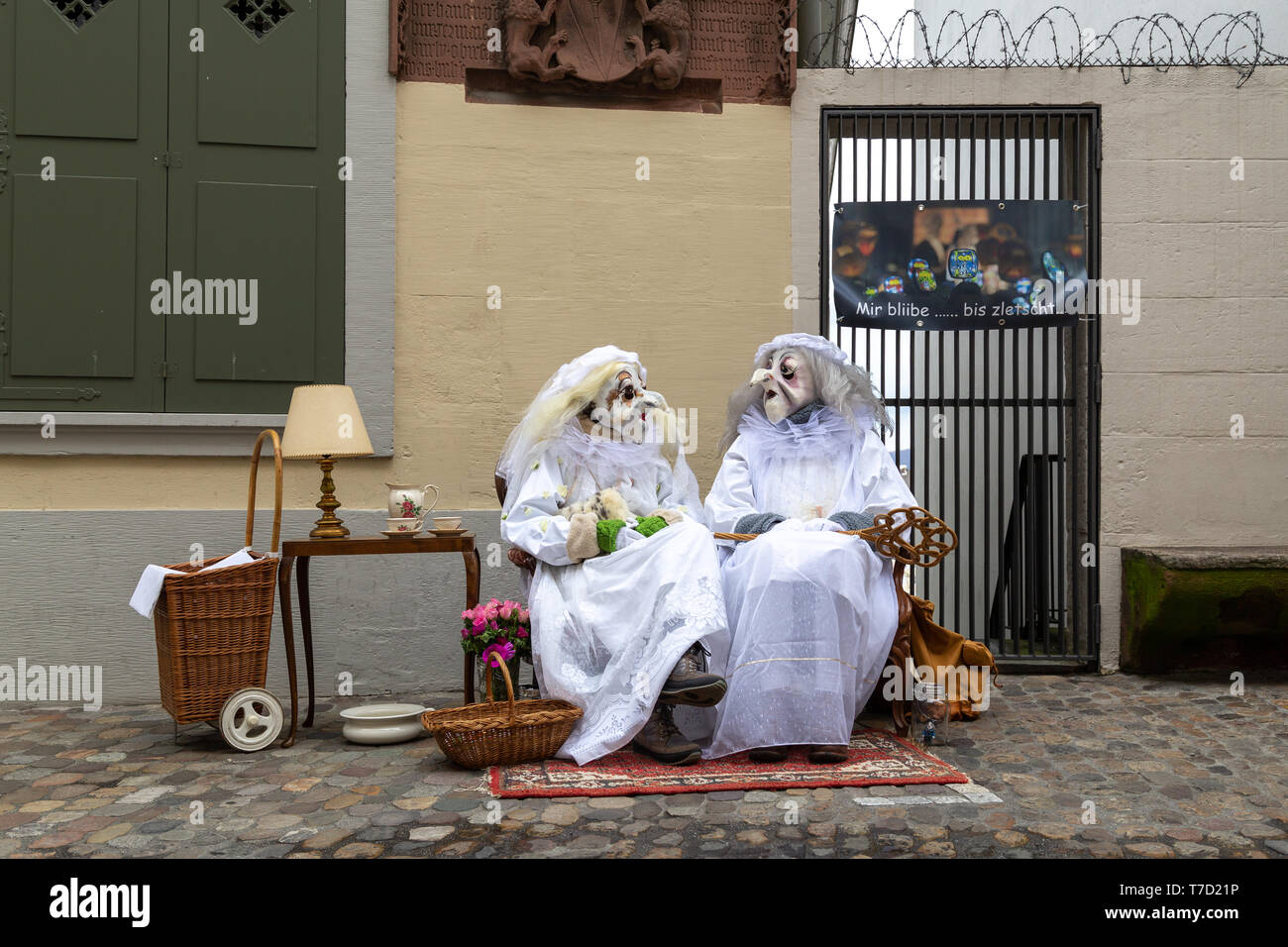 Il Carnevale di Basilea 2019 Foto Stock