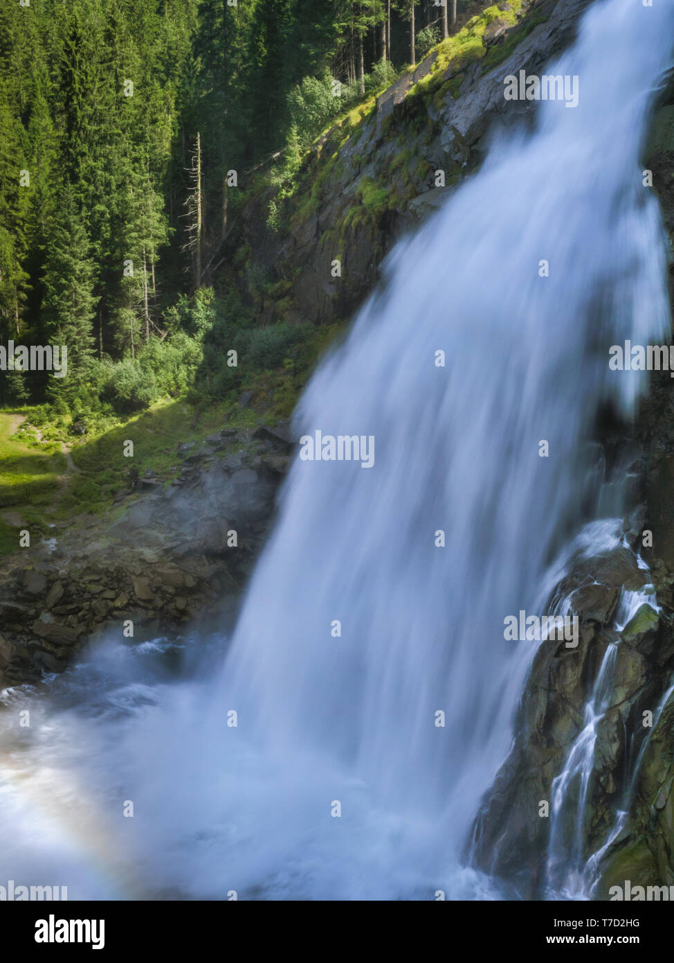 Krimmler Falls, Salzburger Land, Austria Foto Stock