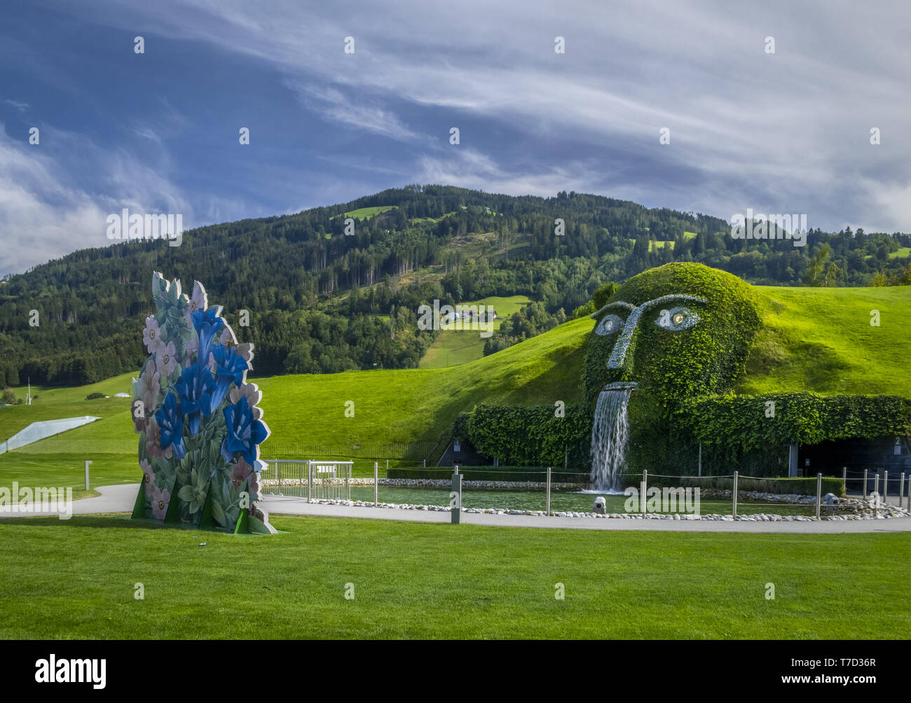 Mondi di Cristallo Swarovski di Wattens, Austria Foto Stock