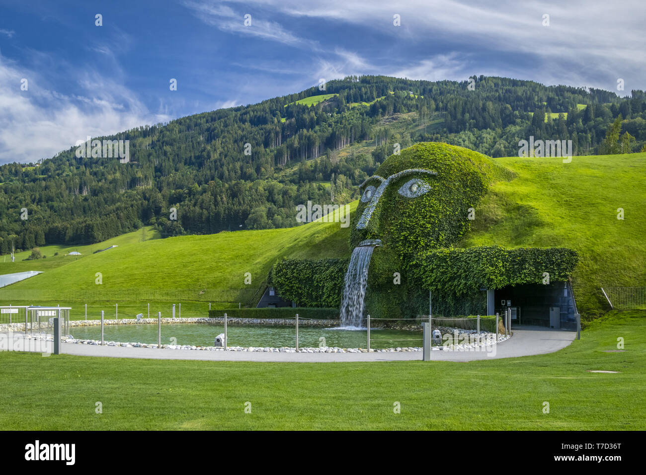 Mondi di Cristallo Swarovski di Wattens, Austria Foto Stock
