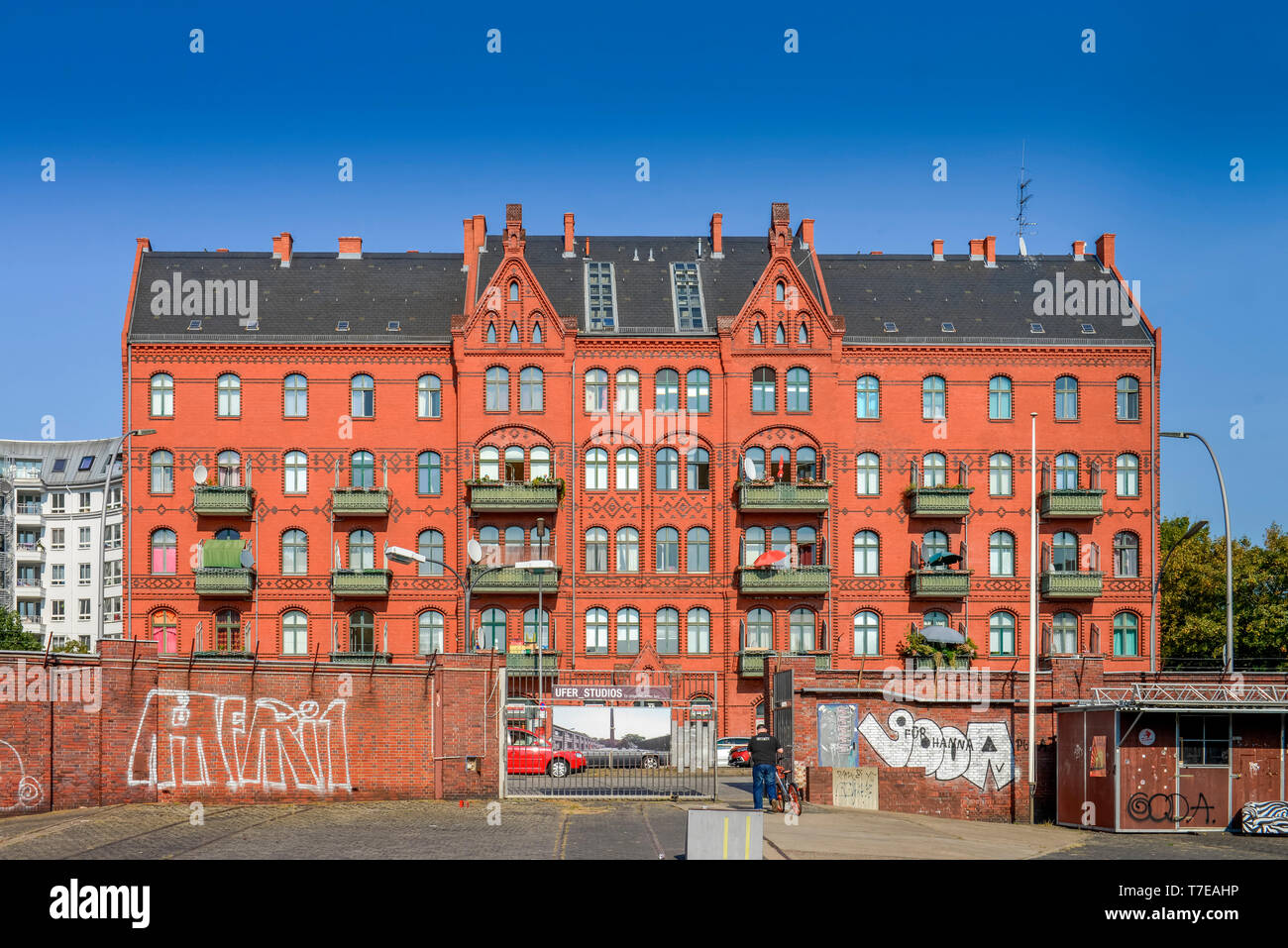 Altbau, Badstrasse, Gesundbrunnen, nel quartiere Mitte di Berlino, Deutschland Foto Stock