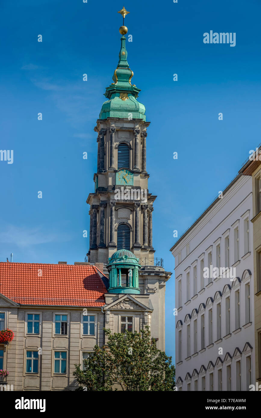 Sophienkirche, Grosse Hamburger Strasse, nel quartiere Mitte di Berlino, Deutschland Foto Stock