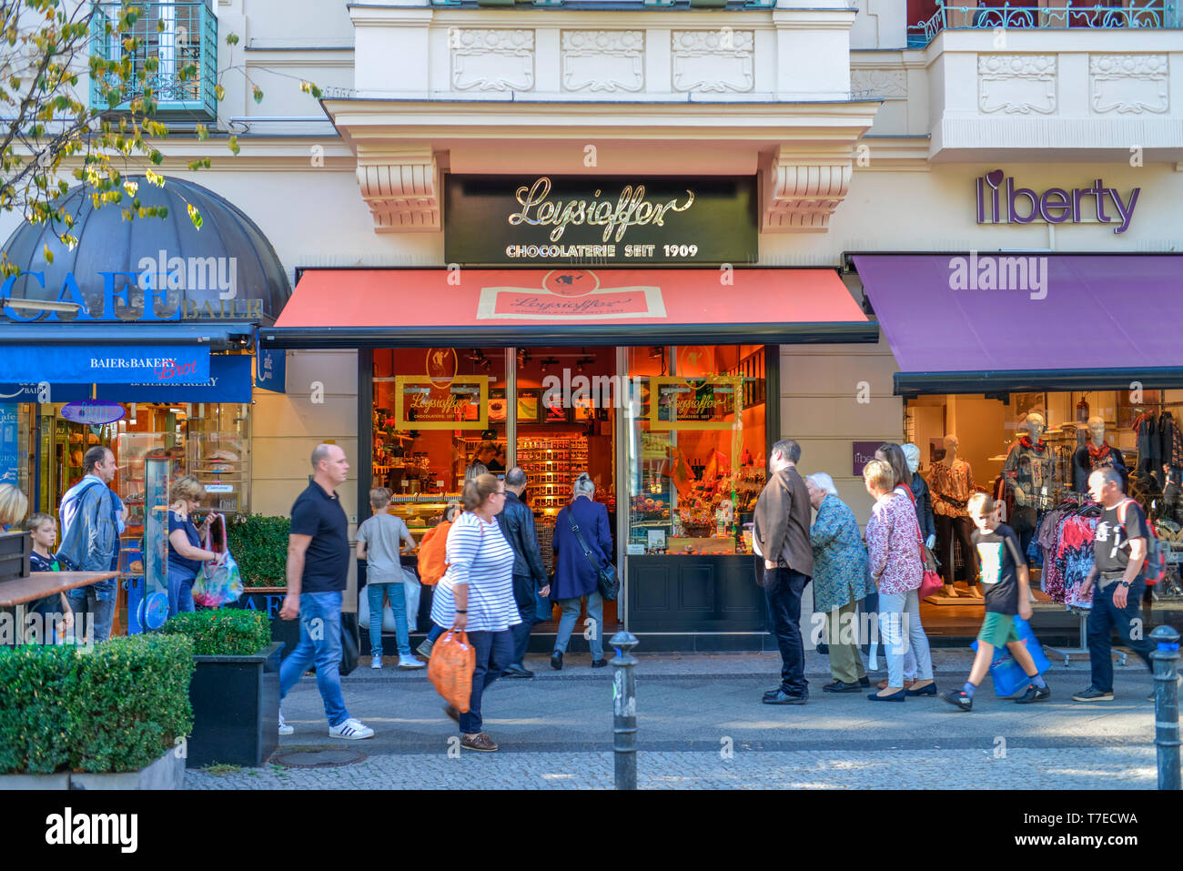 Leysieffer Chocolaterie, Schlossstrasse, Steglitz Berlino, Deutschland Foto Stock