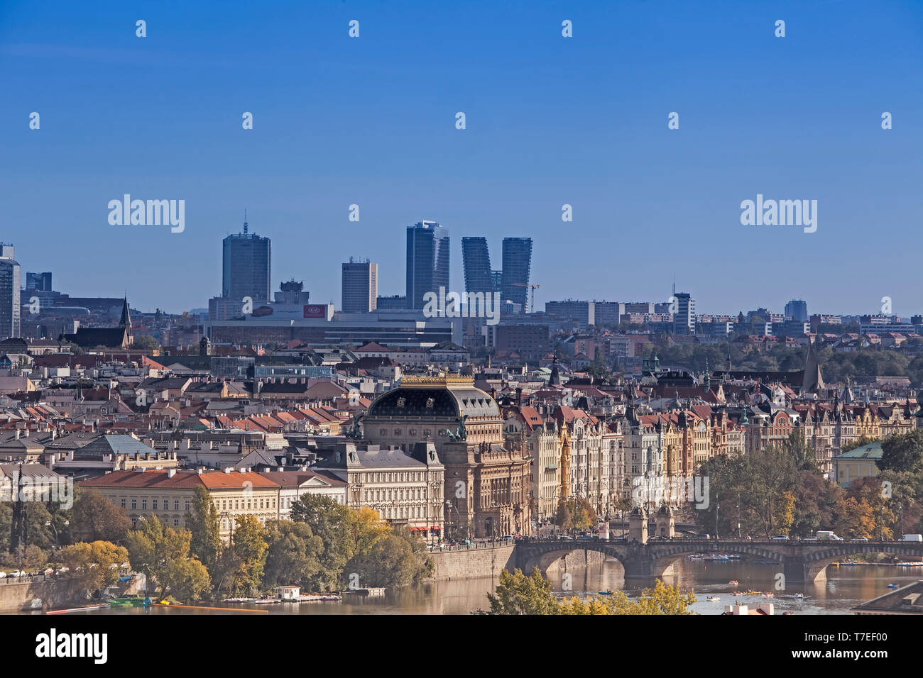 Praga, Boemia, Repubblica Ceca, Europa Foto Stock