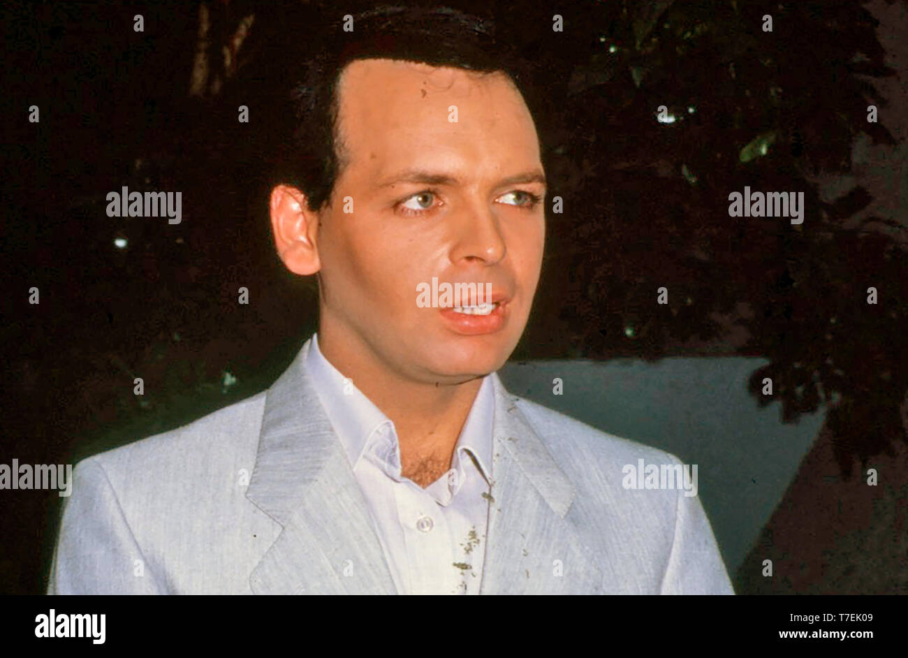 GARY NUMAN pop inglese cantante e musicista circa 1984 Foto Stock