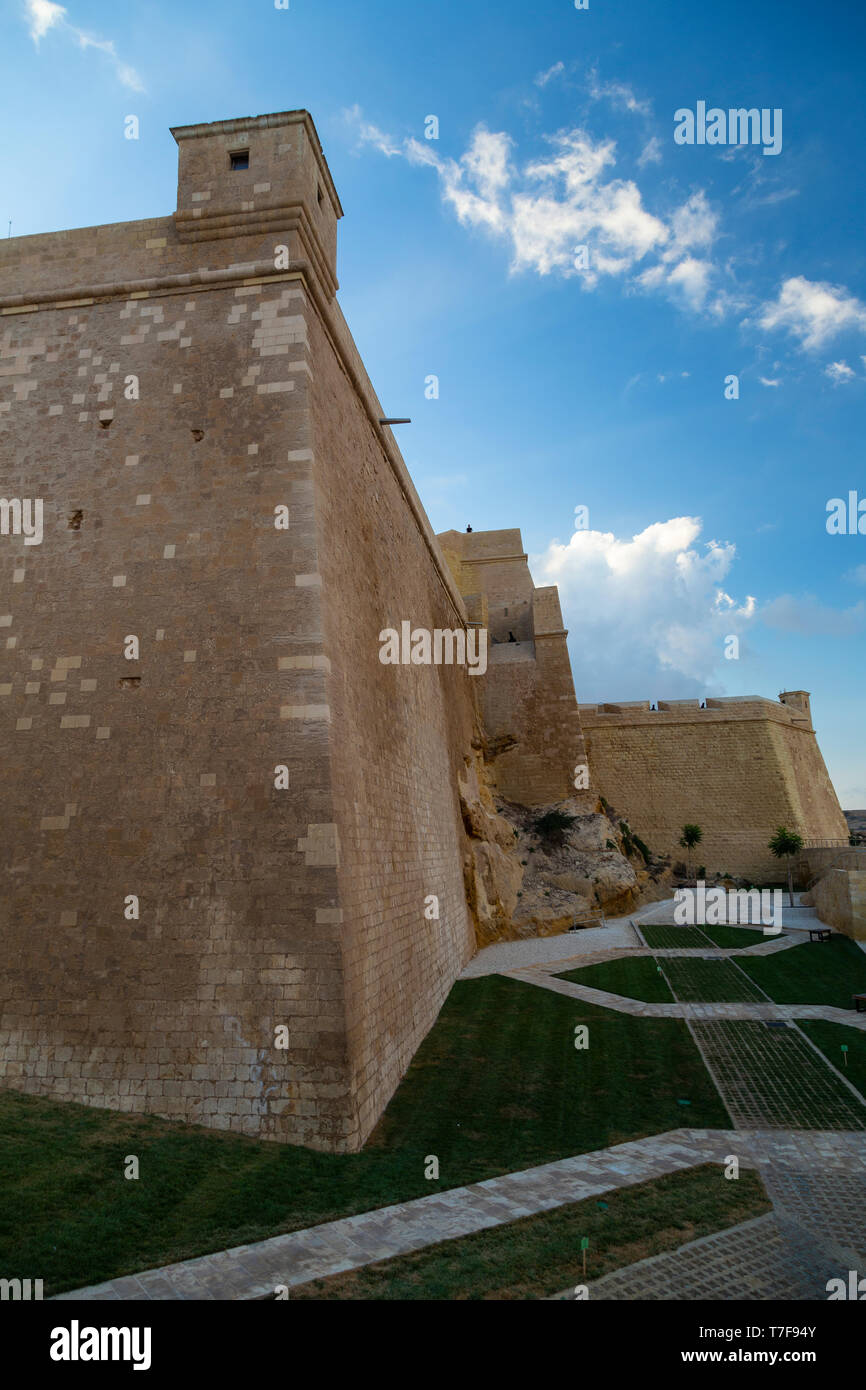 Malta, Gozo, Victoria (Rabat), Cittadella Vecchia Foto Stock