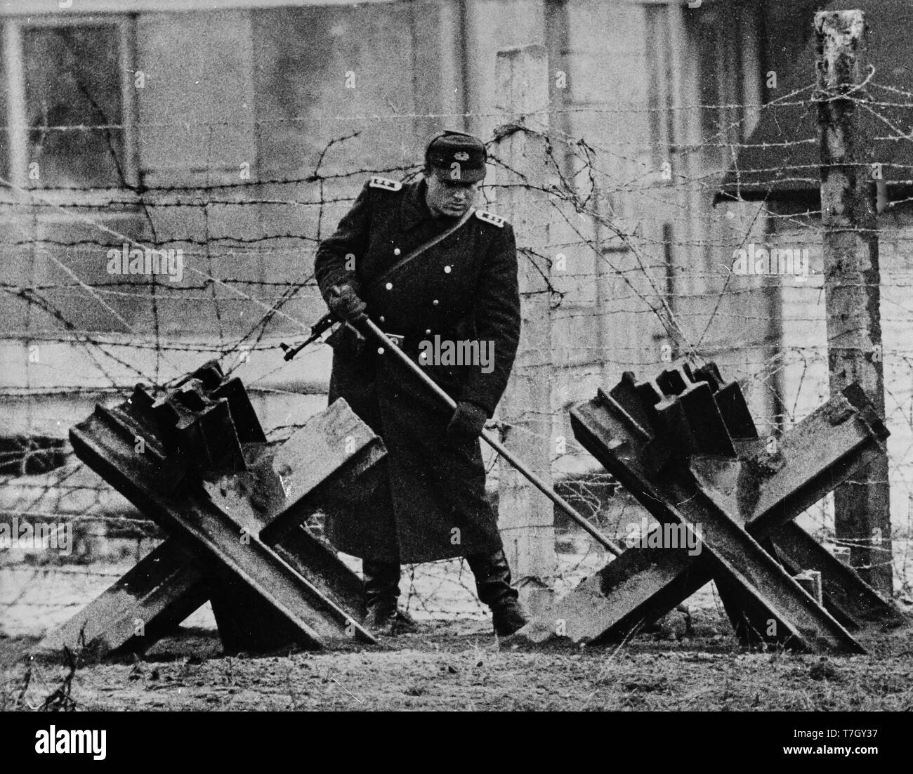 Crisi di Berlino, Berlino, Germania, 1961 Foto Stock