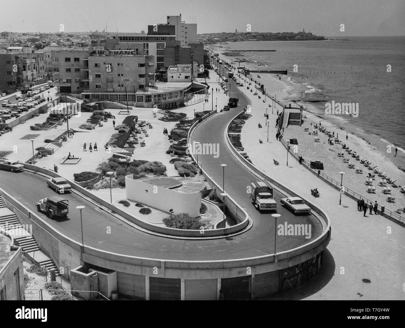 Tel Aviv, Israele, 1970 Foto Stock