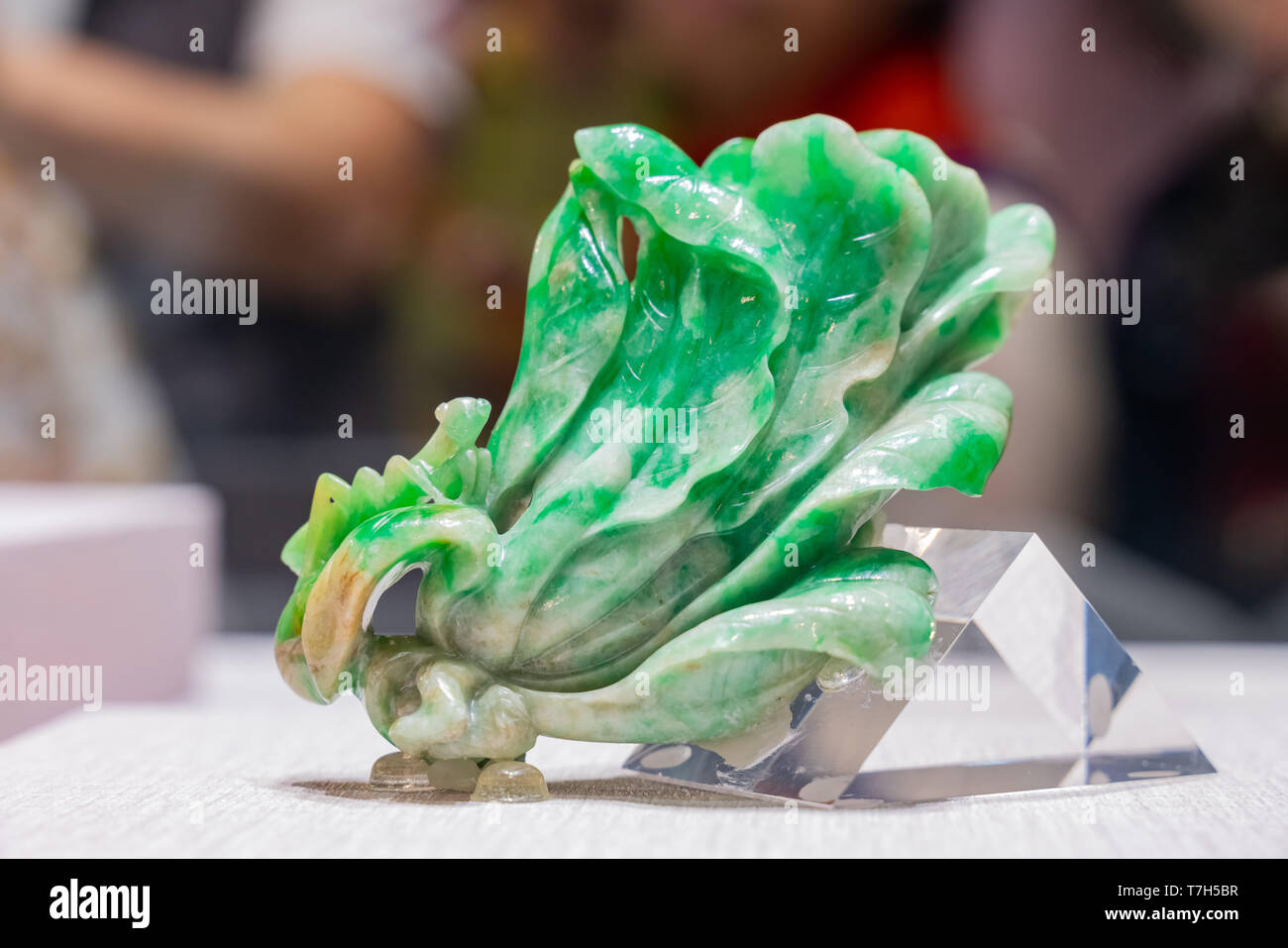 Taichung, DIC 22: Cavolo Jadeite del National Palace Museum display nel mondo di Taichung Flora esposizione su DEC 22, 2018 a Taichung, Taiwan Foto Stock