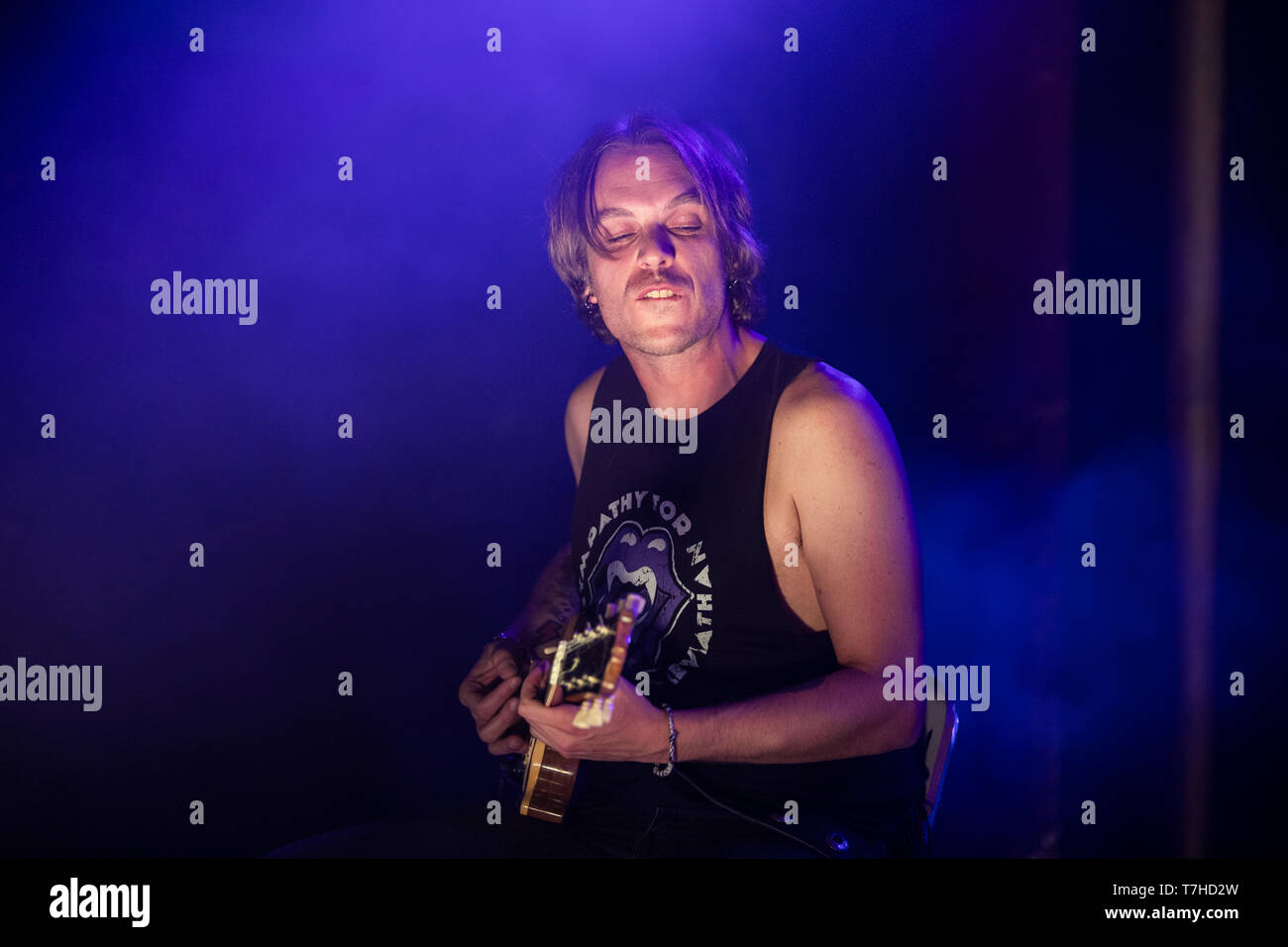 Barcellona, Spagna. 05 Maggio, 2019. Concerto di Los Zigarros in Apolo. Fotografo: Aitor Rodero. Foto Stock